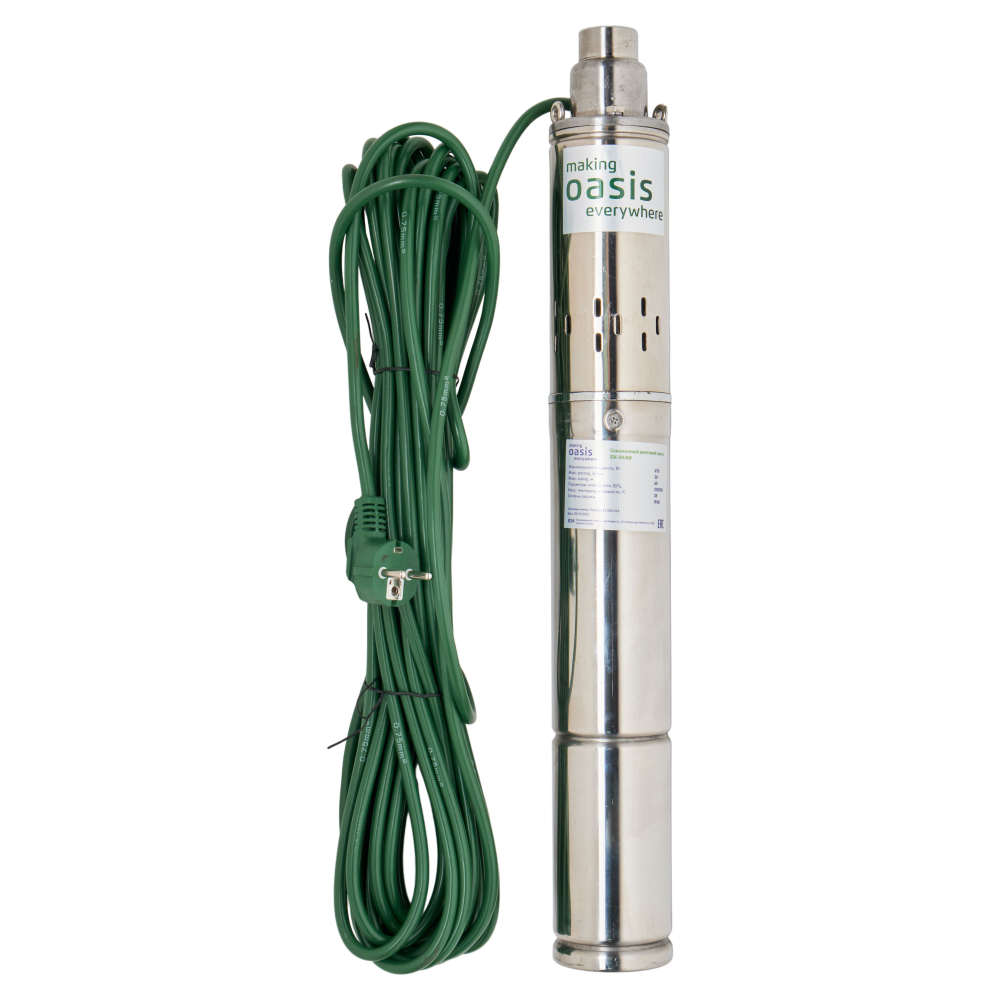 Скважинный винтовой насос 3" Oasis SV 30/60 670 Вт