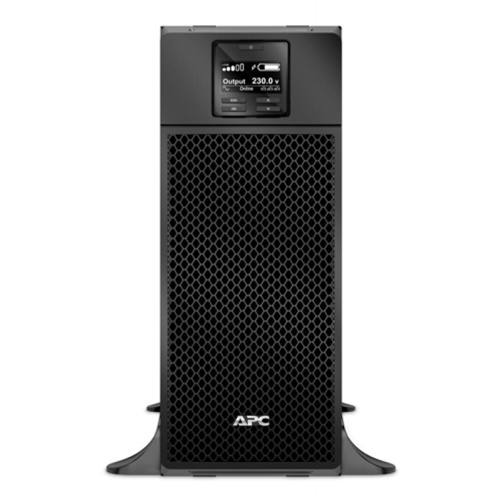 Источник бесперебойного питания APC Smart-UPS SRT, On-Line, 6000VA / 6000W, Tower, IEC, LCD, Serial+USB, SmartSlot, подкл. доп. батарей