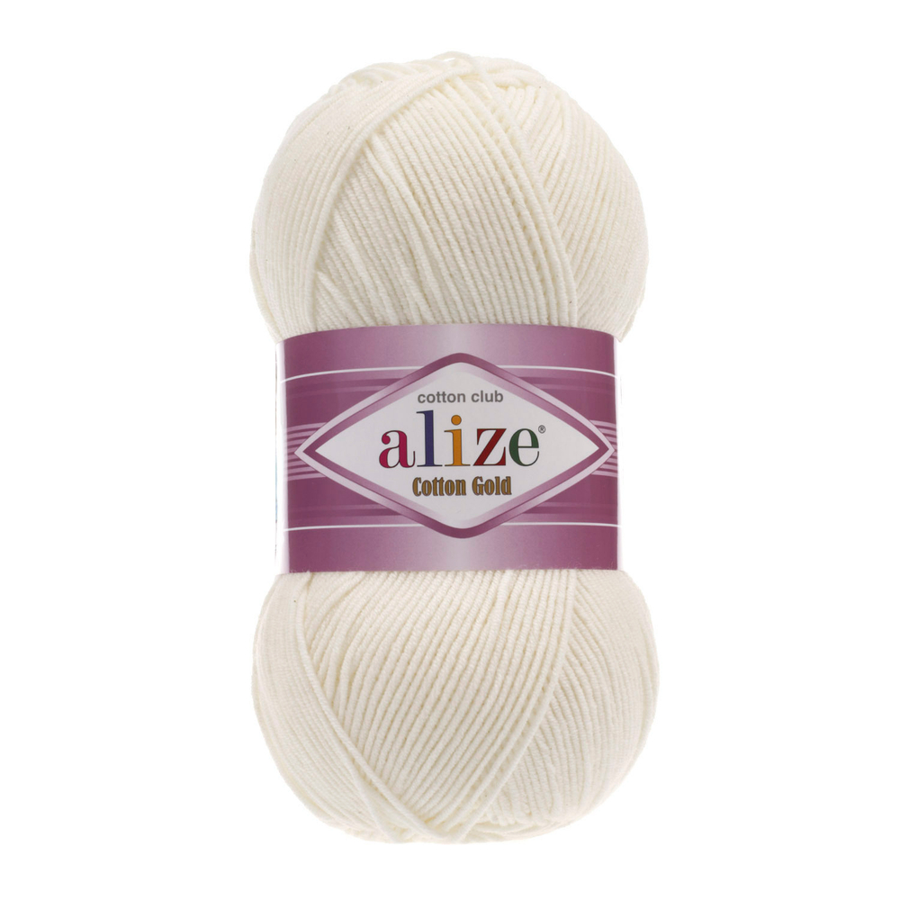 Пряжа Alize Cotton Gold (Коттон Голд), 1 моток, 100гр, 330м.