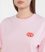 Футболка kl logo Karl Lagerfeld - розовый(235W1711)
