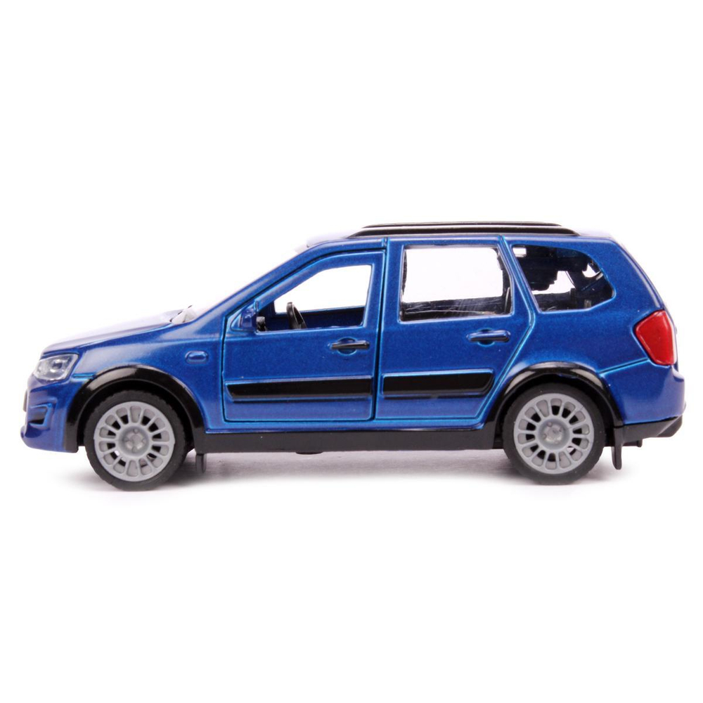 Модель ин. мет. "Lada Kalina Cross" 12см, открыв. двери,багаж, синий,коробка SB-16-46-N(BU)-W(Технопарк)