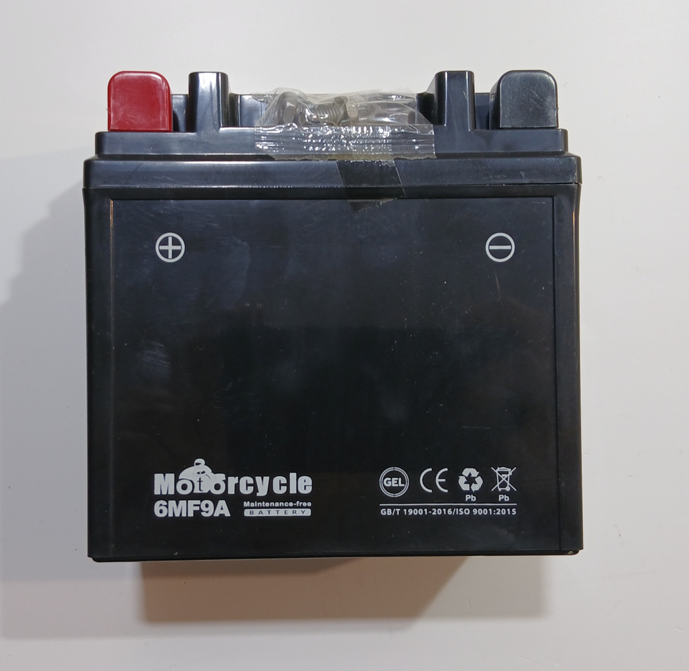 АКБ 12В 9А-ч  135х75х135мм мотоцикл Motoland 300 DF BIG BORE
