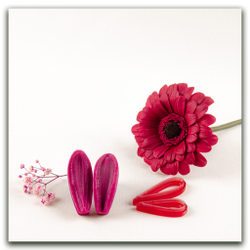 Силиконовый вайнер молд каттеры лепесток герберы, пищевые молды