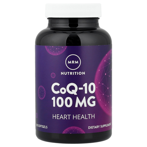 MRM Nutrition, коэнзим Q10, 120 капсул