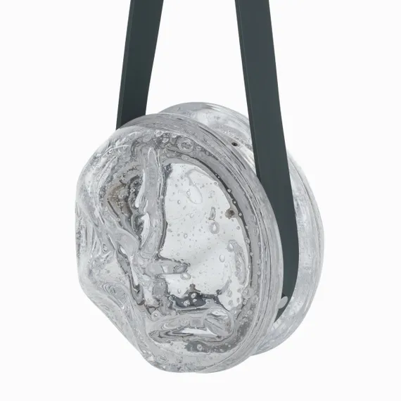 Подвесной светильник Galaxy Ø18 см, прозрачный, серый