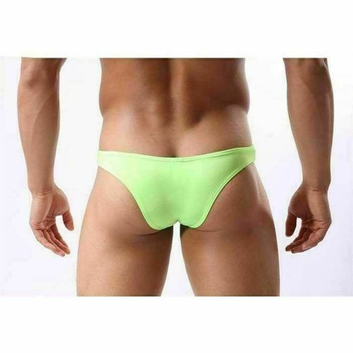 Мужские мини-брифы салатовые Joe Snyder Lime Mini Brief