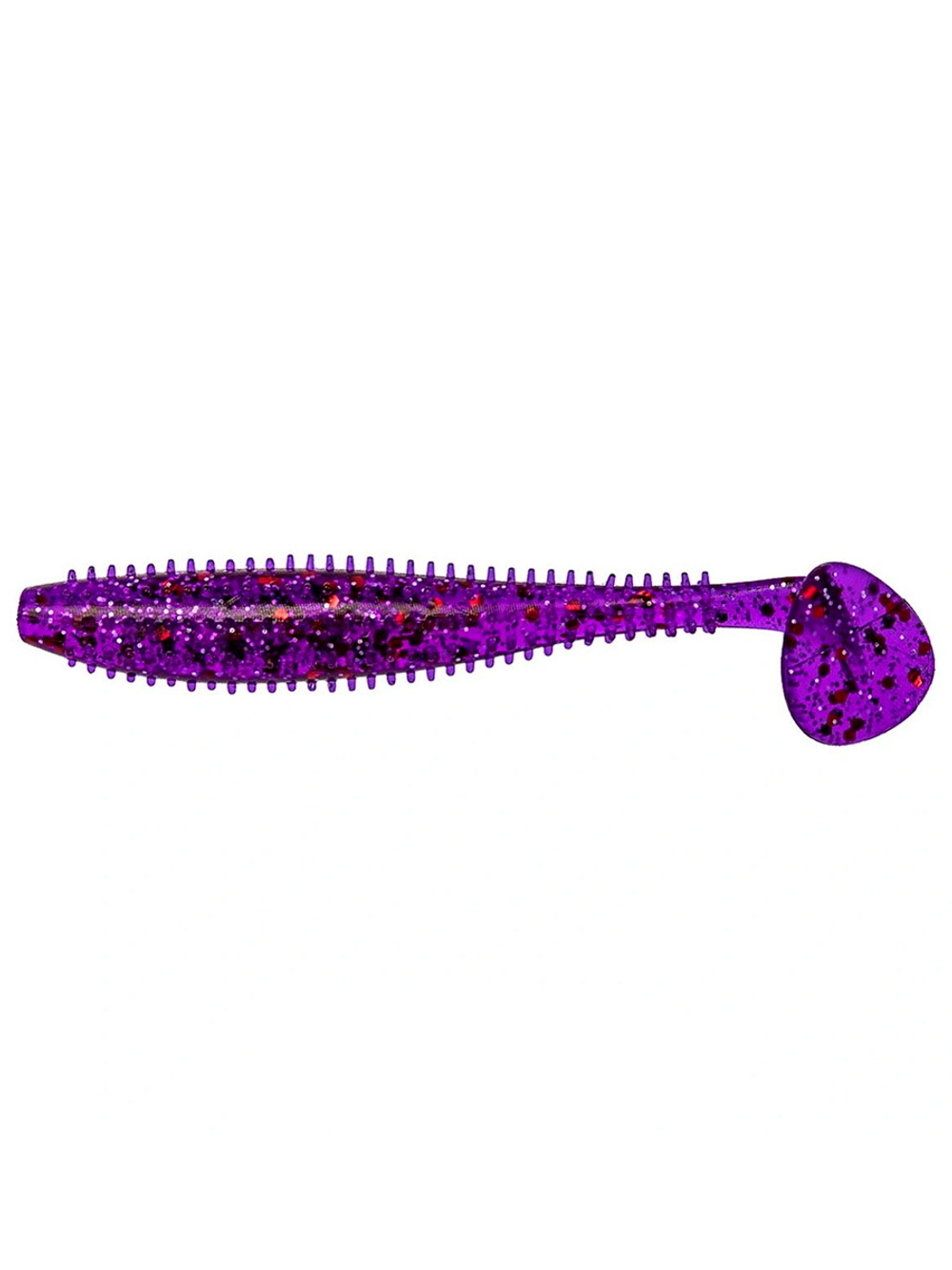 Виброхвост несъедобный Helios Shaggy 3,35"/8,5 см Orange & Yellow 30шт. (HS-16-015-N-30)