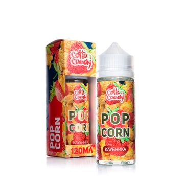 Жидкость Cotton Candy POPCORN (120 мл, 0 мг) Клубника