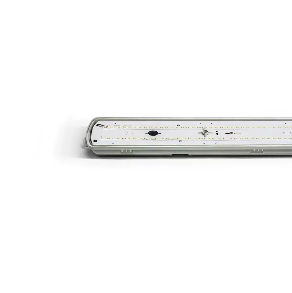 Светильник LED ДСП Айсберг 76W-9500Лм IP65 5000К прозрачн. с БАП 1ч 1262х124х85мм vs103-76-tr-5k-li1h