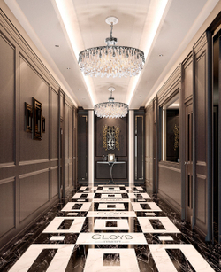 Люстра Cloyd CAPULETTI C6 / Ø50 см - хром (арт.11302)