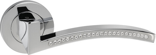 Ручки дверные Fly Swarovski 105CR-16E ORO&ORO