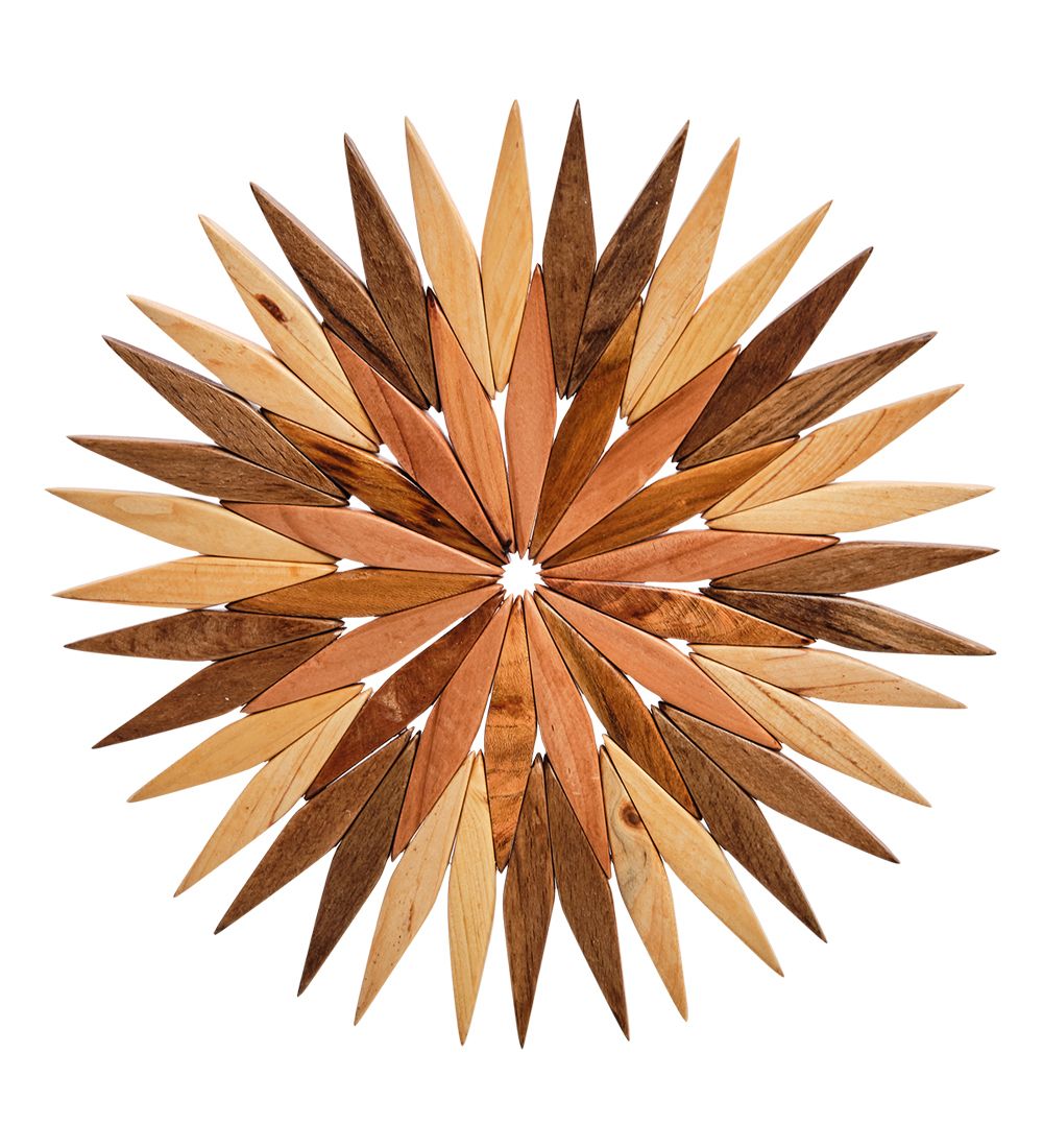 Народные промыслы ДР-500/3 Подставка под горячее, круглая 19х19