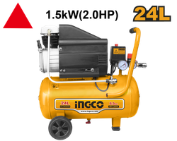 Компрессор INGCO AC20248 INDUSTRIAL 24 л 1,5 кВт