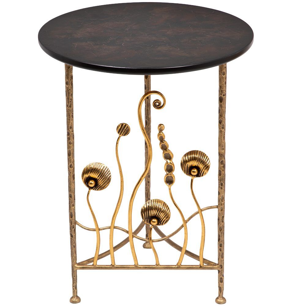 Столик декоративный Блюм Коричневый Бронза