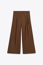 Укороченные брюки с защипами — zw collection