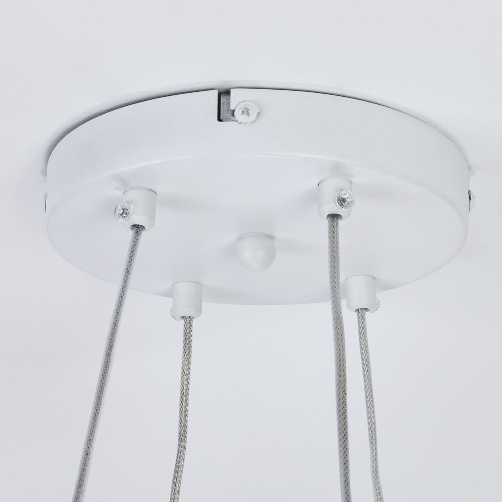 757046 Люстра CONE GW 4х6W(led) G9 БЕЛЫЙ/ЗОЛОТО