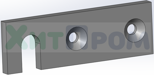 Держатель оси тормоза ящиков