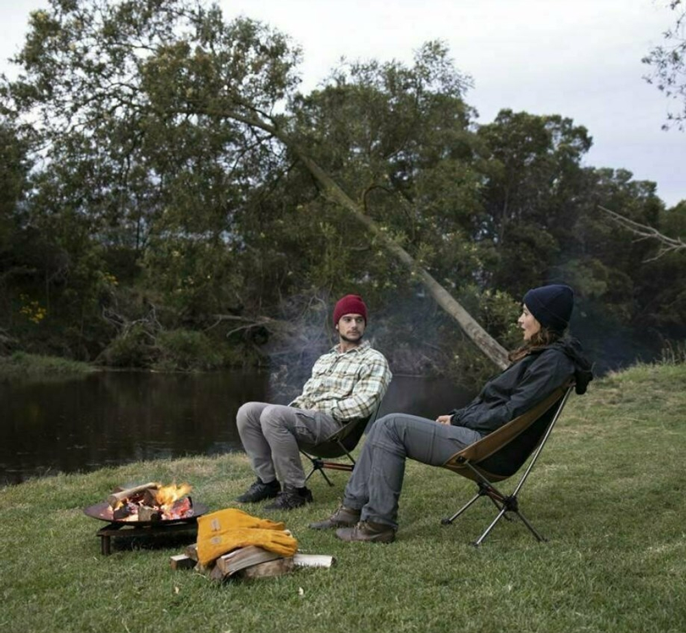 Кресло туристическое Naturehike YL08 складное, оранжевое, до 120 кг