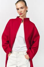 Платье-куртка из смесовой шерсти — zw collection