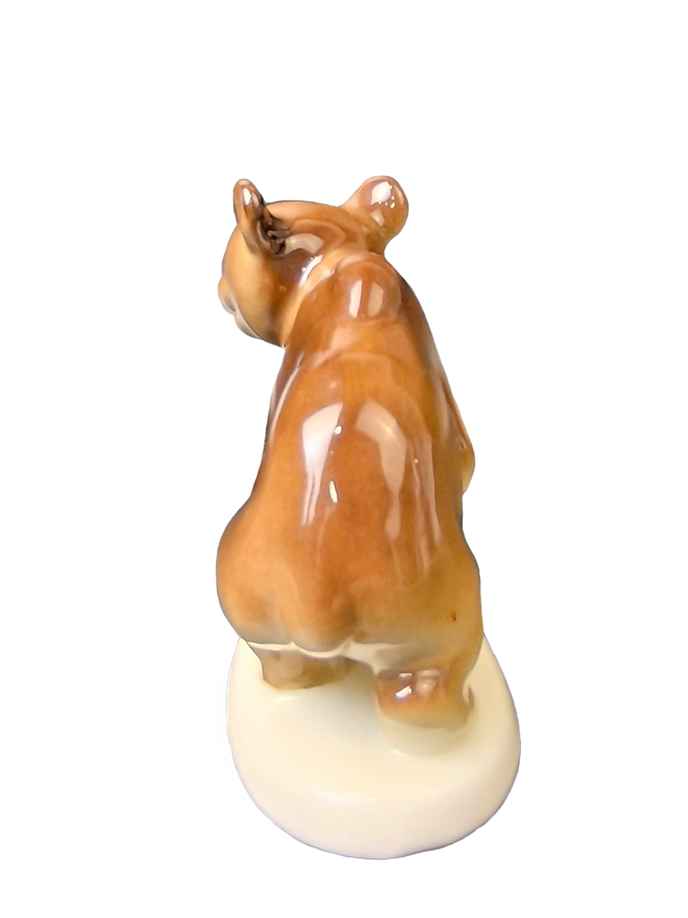 Статуэтка (миниатюра) "Медвежонок присевший" ЛФЗ