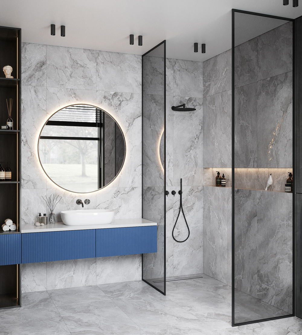 Керамогранит, Arcadia Ceramica, BOLIVIA DOVE DECOR, 1200x600 мм, карвинг