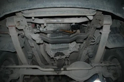 Защита картера двигателя (2,5 мм, сталь) для GAZ Соболь 2012- (V = 2.8 MT 4WD) Sheriff.27.2584