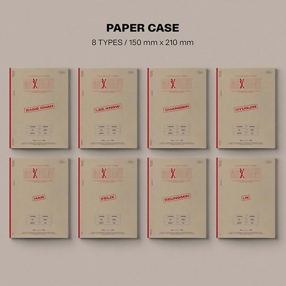 Альбом STRAY KIDS - MAXIDENT (CASE VER.)