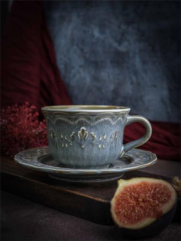 Чашка 210 мл, 12x9,2 см h 6,3, фарфор, Vintage Чашка 210 мл, 12x9,2 см h 6,3, фарфор, Vintage