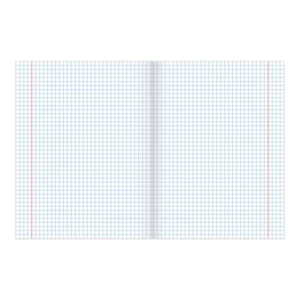 Тетрадь 18 л. BRAUBERG КЛАССИКА, клетка, обложка картон, КРАСНАЯ, 104729, 20шт
