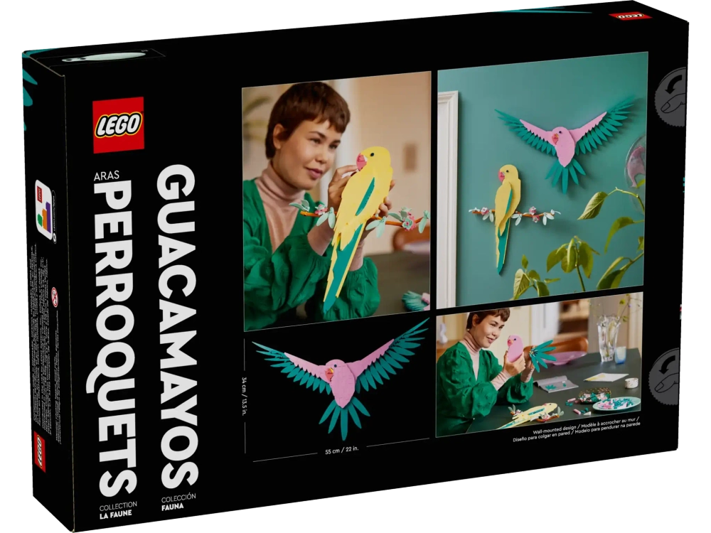 Конструктор LEGO ART 31211 Попугаи Ара