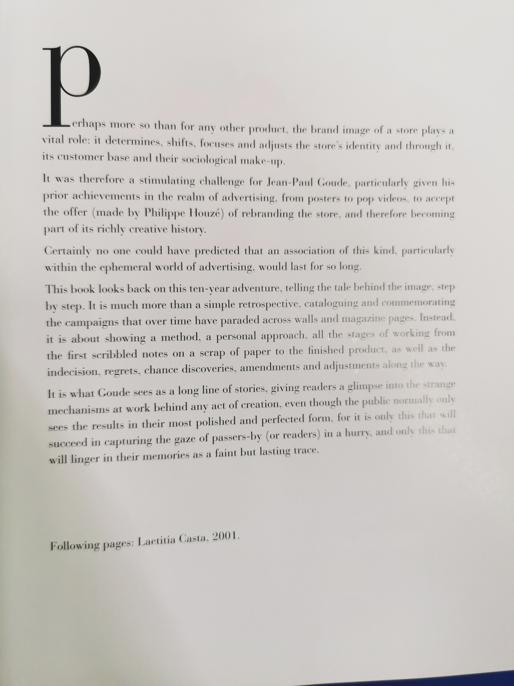 Goude Touch: A Ten Year Campaign for Galeries Lafayette