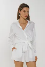 Шорты Alexandra Talalay облегченные AS-h008 белые