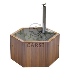 Купель Фурако 1600 с печью на 3-4 человека