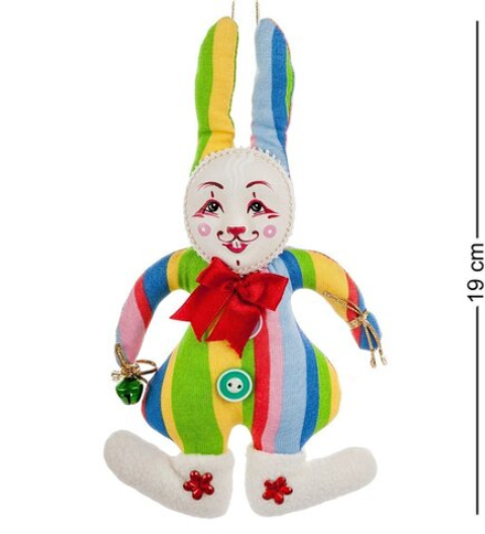 РусКукла RK-458/2 Кукла подвесная «Кролик в валенках»