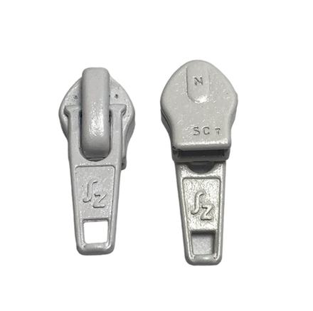 Бегунок спираль №7, белый