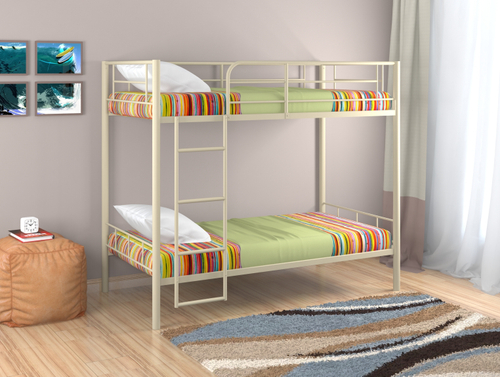 Кровать Севилья 3 бежевая