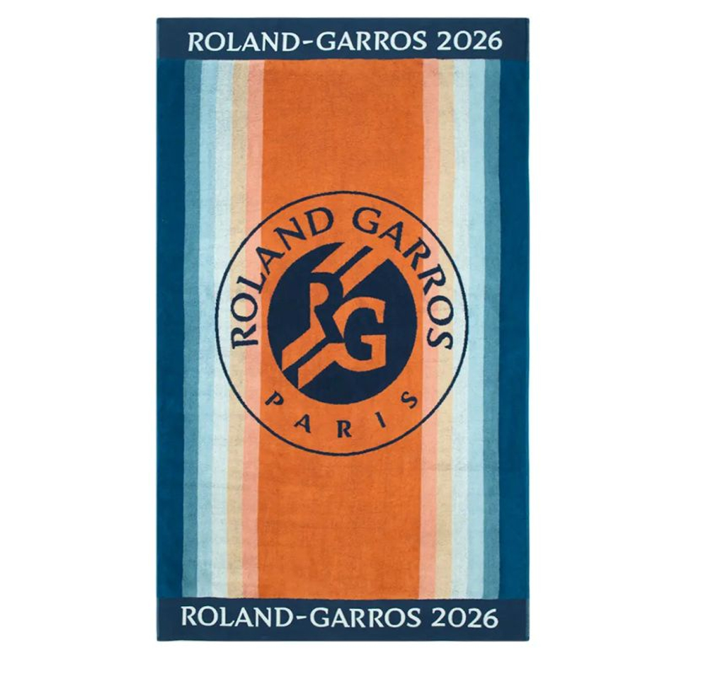 Теннисное полотенце Roland Garros Official Players Logo 2026 Beach - multicolor