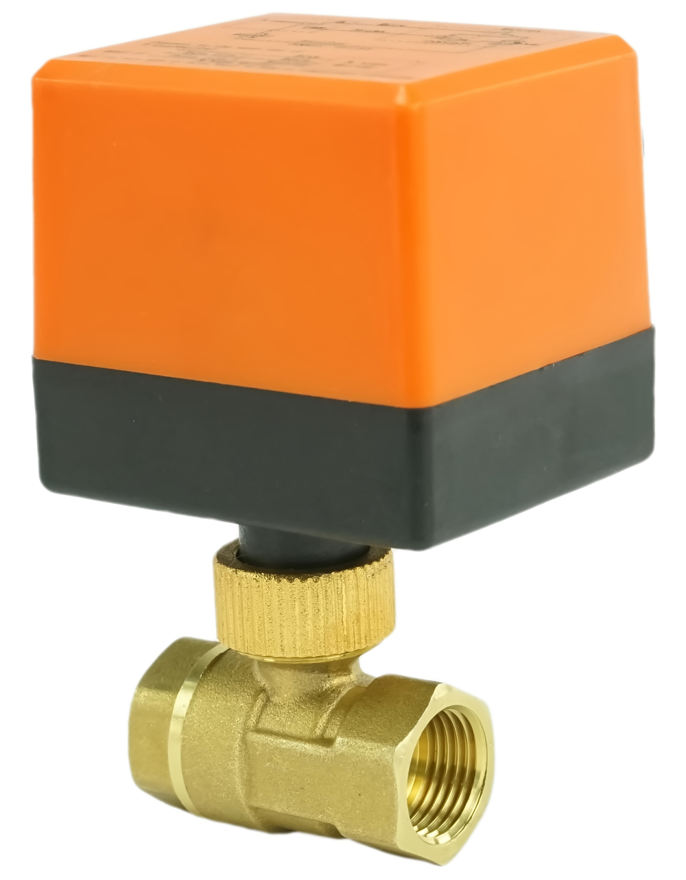 Robinet à tournant sphérique en laiton Fileté NPT/BSP port standard Elephant RP.BRASS.120.MM 232 PSI avec actionnement électrique 110VAC sans interrupteurs de fin de course