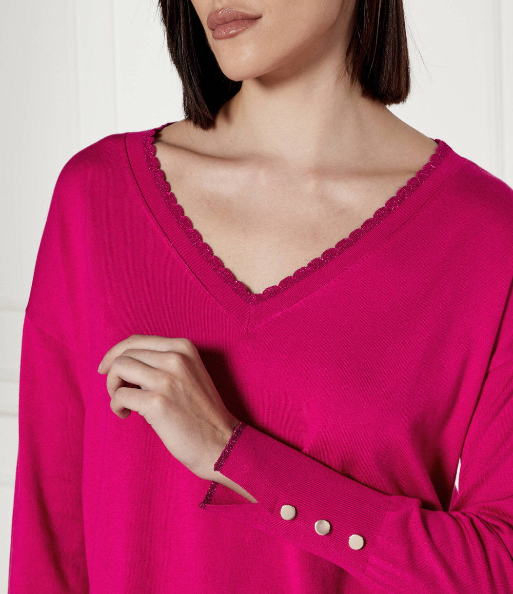 Свитер Liu Jo - фуксия(WF4009 MS49I)