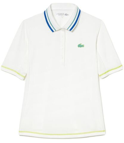 Женское поло Lacoste Tennis Ultra-dry Pique Polo Shirt - white