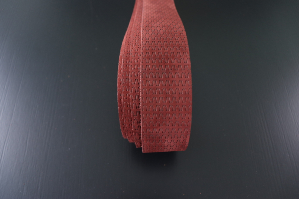 Ременная заготовка Шелк Бордо + Плита Плетение