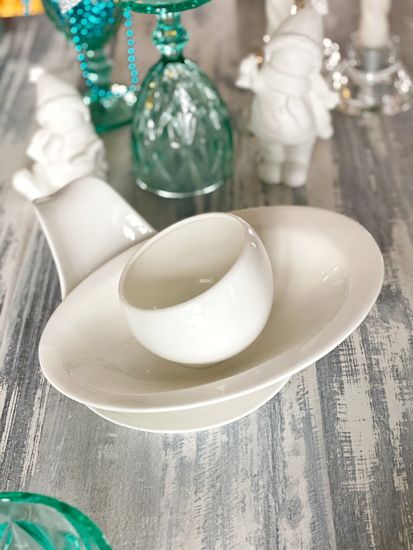 Салатник Сканди 21×14,5 см  английский фарфор