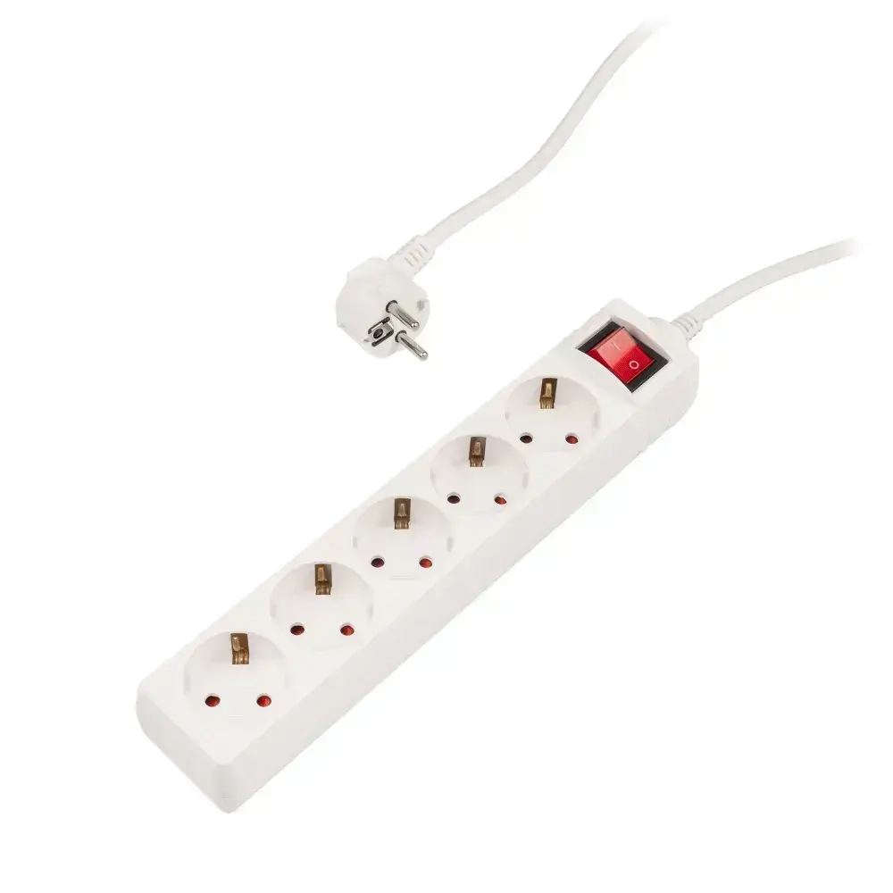 Удлинитель ФАZA с заземлением 5 гнезд, 1,5 метра FTS-05-150