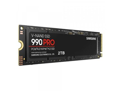 SSD накопитель Samsung 990 PRO 2ТБ, M.2 2280, PCIe 4.0 x4, NVMe [MZ-V9P2T0B/AM]