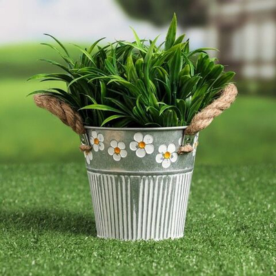 Кашпо «Ведерко Фрейя» (Цвет: не задано)