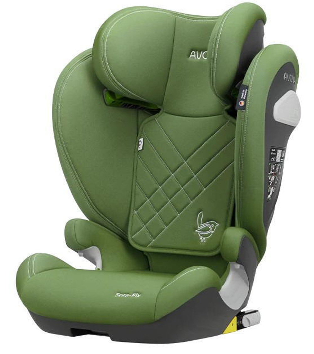 Автокресло Avova Sora Fix (15-36 кг, 100-150 см) Cactus Green