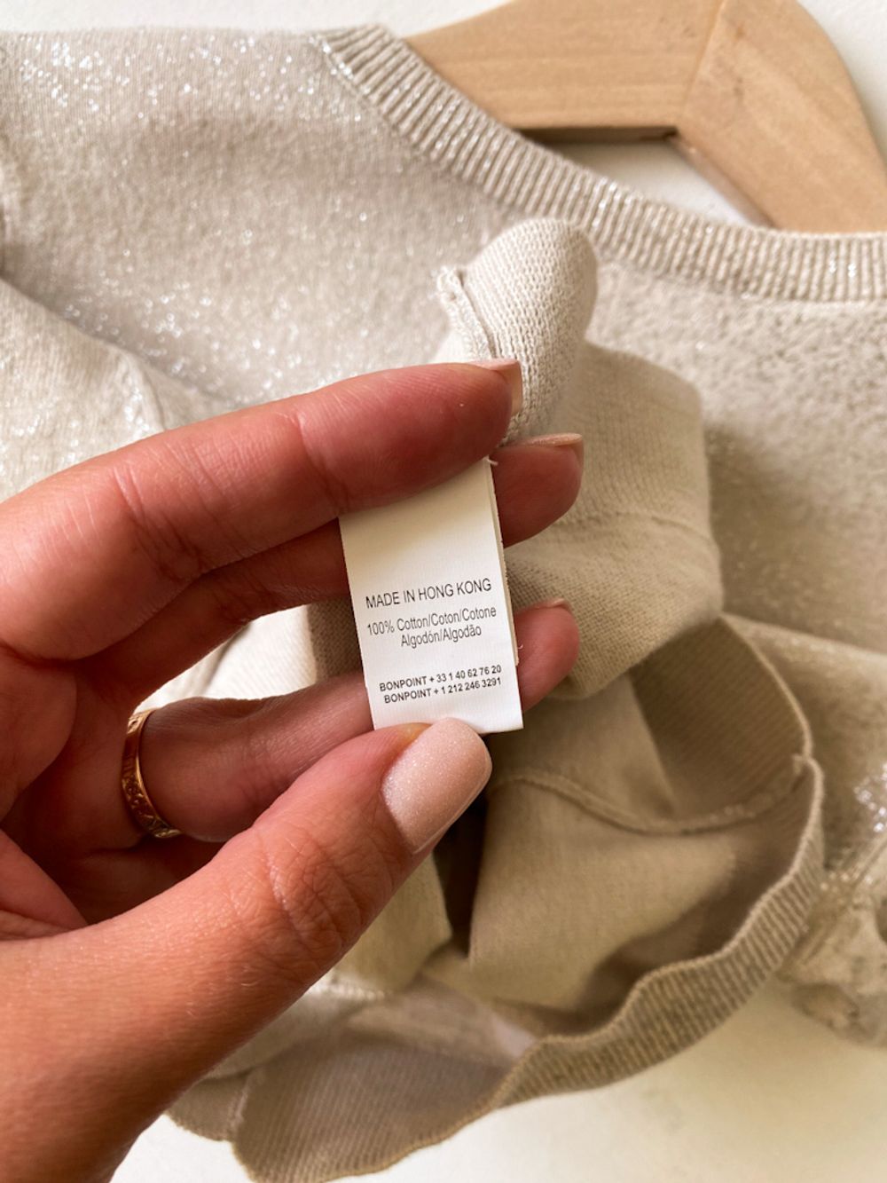 Хлопковый кардиган Bonpoint, 116