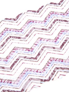 03-240 ОПТ Кружево эластичное 22 см, Maya, ментол/лаванда/слива/персик