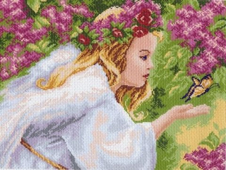 "Ангел"-0623 канва с рисунком