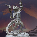 Людоящер Драконорождённый Dragonborn Lizardmen Seraphon Серафон Друид Шаман Маг Волшебник миниатюра для dnd, днд, pathfinder, фентези, Настольная игра, НРИ, Варгейм, РПГ